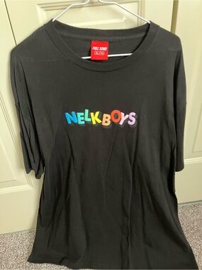 Nelkboys Short Sleeve Graphic Tee - Black